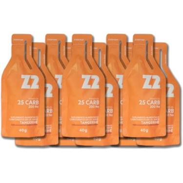 Imagem de Energy Gel Z2 Sabor Tangerina 10 Sachês 40g - Linha Everyday 200mg de Sódio - 25g Carb