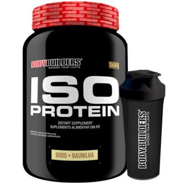 Imagem de Kit Iso Protein 900g + Coqueteleira - Bodybuilders (Médio, Baunilha)