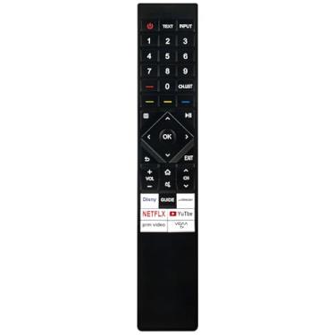 Imagem de Controle remoto de substituição ERF6N64H IR compatível com Smart TV Hisense 75U8K 65A85K 75U88KM 65U8K 55A85K 65UXK 55U88KM 55U8K 85U8K 65U88KM 85UXK 55U8KQ 65UXKQ 65 UXKQTUK 65U87KQ 65U88KQ 65U8KQ