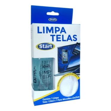 Imagem de Limpa Telas Celular Notebook Monitor Lcd Tv Kit 120ml