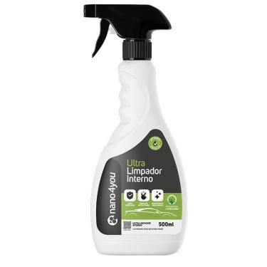 Imagem de Ultra Limpador Interno Ph Neutro Para Automóveis 500ml Nanoauto