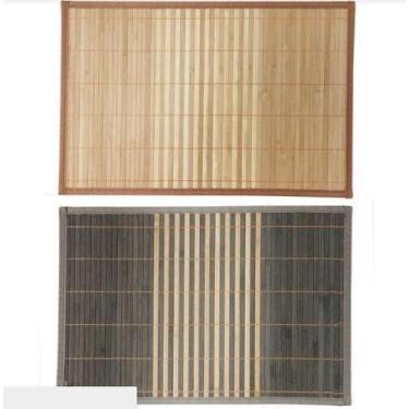 Imagem de Jogo 4 Peças - Lugar Americano Bambu Esteira Sortido Ja13226 - Mimo St