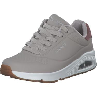 Imagem de Skechers UNO Suited On Air Tênis masculino de cano baixo Taupe sintético, Marrom bege, 44