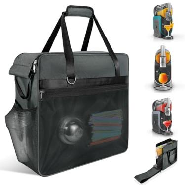Imagem de Bolsa de transporte portátil para máquina Ninja Slushi FS300/FS301 - Estojo de viagem à prova de poeira para máquina de bebidas congeladas - Capa de bolsa de armazenamento para máquina de lama