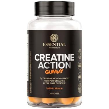 Imagem de Creatine Action Gummy Essential Nutrition 60 Gomas Laranja