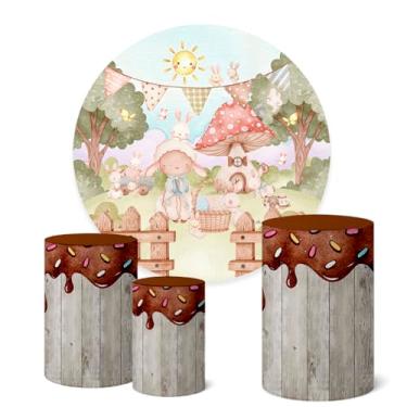 Imagem de Trio Capas Cilindro + Painel Redondo 1,50m Páscoa (K1PSC040)