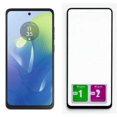 Imagem de Pelicula de Vidro 3d 9d Temperado Proteção Para Moto G04 G24 - Mustang