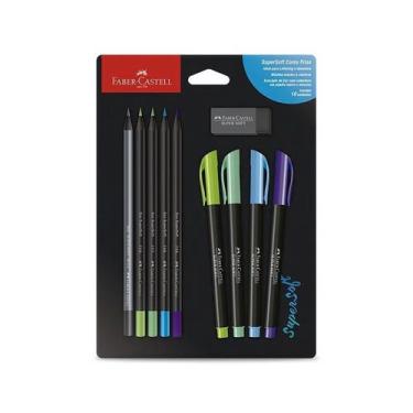 Imagem de Kit Supersoft Cores Frias Faber Castell p/ Lettering
