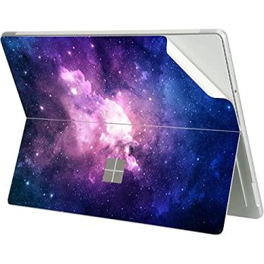 Imagem de Digi-Tatoo Adesivo de decalque de capa protetora ultrafina para tablet Microsoft Surface Pro 9 (versão 2022), fácil de aplicar, antiarranhões, película de vinil sem resíduos [Nebula]