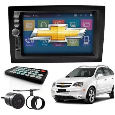 Imagem de Kit Central Multimídia Painel 2 Din Bt Dvd Mp5 Gm Captiva