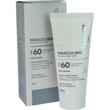 Imagem de Anasol Protetor Solar Facial Masculino FPS60 60g