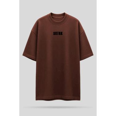 Imagem de Camiseta Oversized Shatark The Walking Dead - Marrom-Masculino