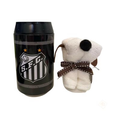 Imagem de Cofre Com Toalha Cachorro Santos Fc - Taimes