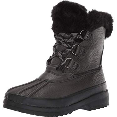 Imagem de Sperry Bota feminina de couro Maritime Winter, Preto, 8.5