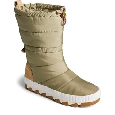 Imagem de Sperry Bota de neve feminina Torrent dobrável, Oliva, 11