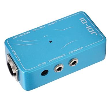 Imagem de RiToEasysports Pedal de Simulação de Amplificador Direto Passivo DI Box, Efeito de Guitarra de Metal Com Gabinete de Alto-falante 4x12 e Saída XLR, para Desempenho de Estúdio de Guitarristas Elétricos