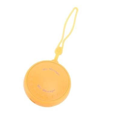 Imagem de ZJchao Brinquedo Portátil para Alívio de Estresse, Brinquedo para Alívio de Ansiedade, Vibração, Alívio de Estresse Com Luzes de 265 Cores, Temporizador Automático, Operação Silenciosa (ORANGE)