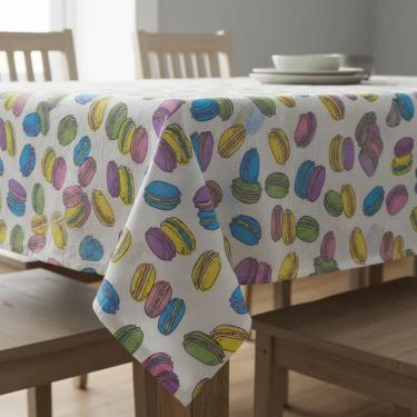 Imagem de Toalha de Mesa Teka Basic 4 Lugares Quadrada Estampada 1,40m x 1,40m