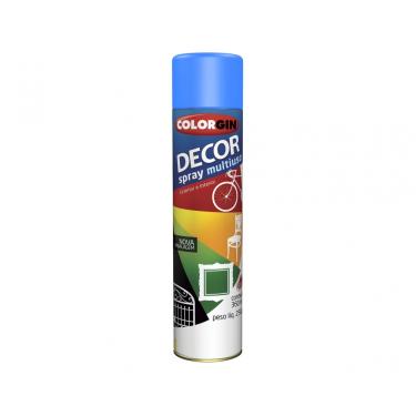 Imagem de Tinta Spray Colorgin Decor Azul Med (Nr23-Onu 1950) c/6pcs
