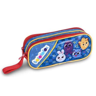Imagem de Estojo Infantil Escolar Duplo Bolofofos - Clio