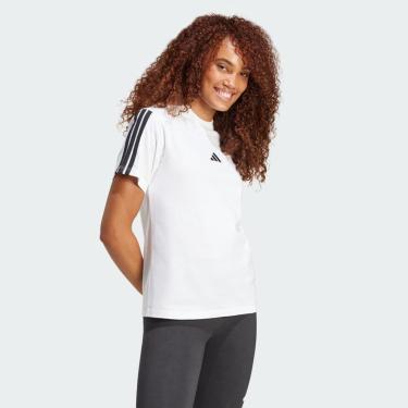 Imagem de Camiseta Adidas Algodão Essentials Três Listras Feminina-Feminino