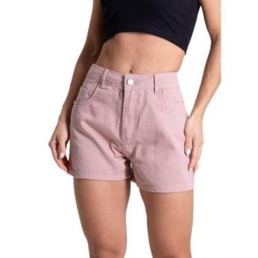 Imagem de Shorts Sarja Sawary - 281846 - Rose 44-Feminino