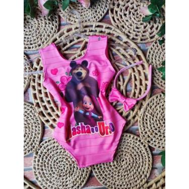 Imagem de Bodys Menina Infantil Temático Macha+Tiara - edynhokids, 01 A 04 ANOS