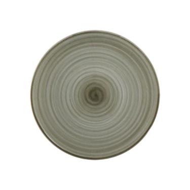 Imagem de Prato Raso Porcelana Tramontina Paraty Verde 25 cm