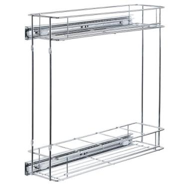 Imagem de Porta Latas / Óleo Lateral 120x425x475mm Aço Inox 7201 LIGHT - GTB