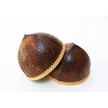 Imagem de Conguê De Coco Rustico (par)- Musicalização Infantil - Brazucapas