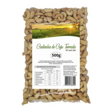 Imagem de Castanha de Caju W1 Torrada Sem Sal - Dosenatural, 500g