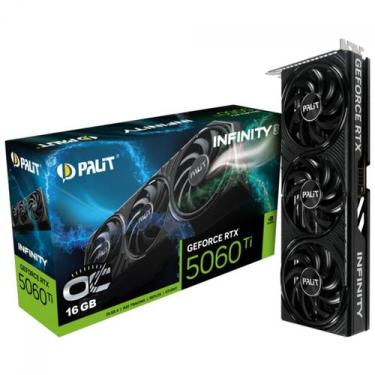 Imagem de Placa de Vídeo Palit NVIDIA GeForce RTX 5060 Ti Infinity 3 OC, 16GB, G