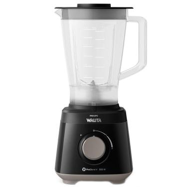 Imagem de Liquidificador Philips Walita RI2110 Daily Copo de Plástico 2 Velocidades + Pulsar 550W Preto 