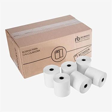 Imagem de Bobina Para Calculadora, Maxprint, 57 mm x 30 Metros, 1 Via, Branca, Caixa com 30