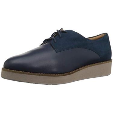 Imagem de SoftWalk Oxford Mule feminino, Azul-marinho escuro, 10 Narrow