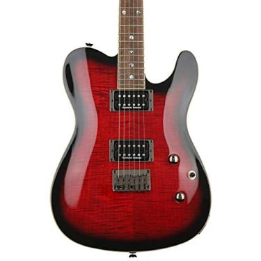 Imagem de Fender Edição Especial Personalizado Telecaster FMT HH - Fingerboard Laurel - Black Cherry Burst