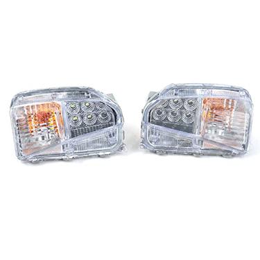 Imagem de JESYMBX Para Toyota Prius ZVW30 2012-2015 DRL faróis de neblina pára-choques dianteiro par de lâmpadas de direção diurna