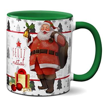 Imagem de Caneca O Melhor Do Natal É Estar Em Família Feliz Natal (Verde)