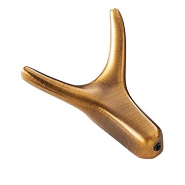 Imagem de KIZQYN Ganchos de casaco cabide montado na parede, cabide de casaco montado na parede, ganchos criativos, ganchos de parede de metal para a entrada, banheiro, quarto, cabide de cozinha montado na parede (cor: b)