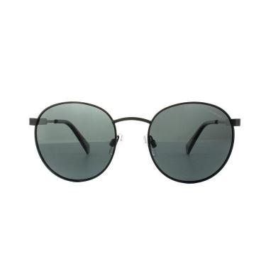 Imagem de Óculos De Sol Polaroid Preto Redondo Vintage Pld 2053 807