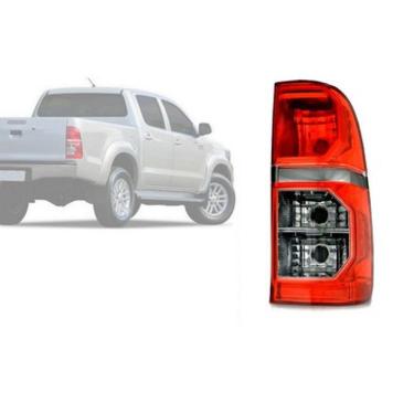 Imagem de LANTERNA TRASEIRA TOYOTA HILUX 12 a 15 FUME PASSAGEIRO