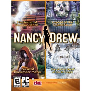 Imagem de Nancy Drew 4 Pack-Secret of Shadow Ranch, Curse of Blackmoor Manor, White Wolf of Icicle Creek, Legend of the Crystal Skull - Windows (select)