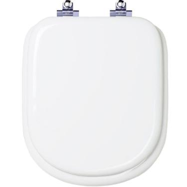 Imagem de Tampa de Vaso Almofadado com Amortecedor Life Branco para bacia Celite