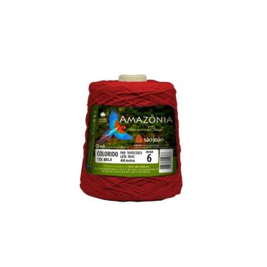 Imagem de Barbante Amazonia 400g Fio 6 Crochê Tricô