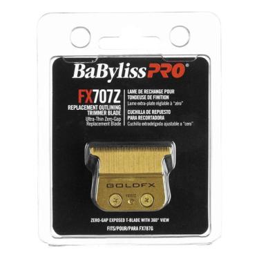 Imagem de Lâmina Para Máquina De Acabamento Babyliss Pro Fx Gold 2.0 Cortar Cabelo Profissional Barber Shop Baby Liss By Roger Corte Ouro Dourada Sem Fio FX707G2 2.0mm Modelo FX787