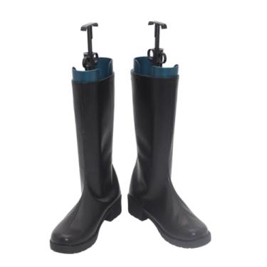 Imagem de COSGOGO Frieren/Stark/Übel/Aura/Fern/Heiter/Himmel Cosplay Botas femininas masculinas dramatização, Multi, 38