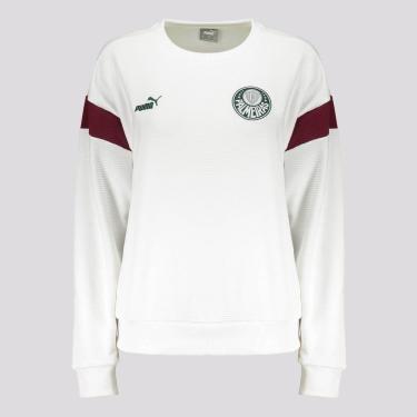 Imagem de Moletom Puma Palmeiras FTBL Archive Feminino-Feminino