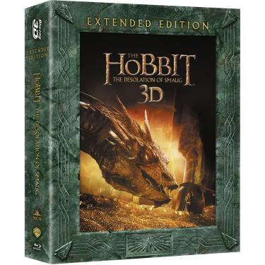 Imagem de The Hobbit: The Desolation Of Smaug - Extended Edition [Blu-ray 3D + Blu-ray] [2014] [Region Free]