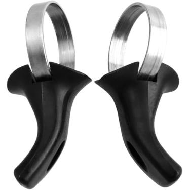 Imagem de 2 peças Bestgle guidão de apoio de polegar para bicicleta de liga de alumínio antiderrapante, suporte para guidão de bicicleta de estrada, kit de descanso de alça de bicicleta antiderrapante para