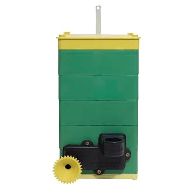 Imagem de Caixa de Abelhas INPA 5 Módulos 12x12 Com Alimentador, Suporte em Alumínio e Isopor (Verde)